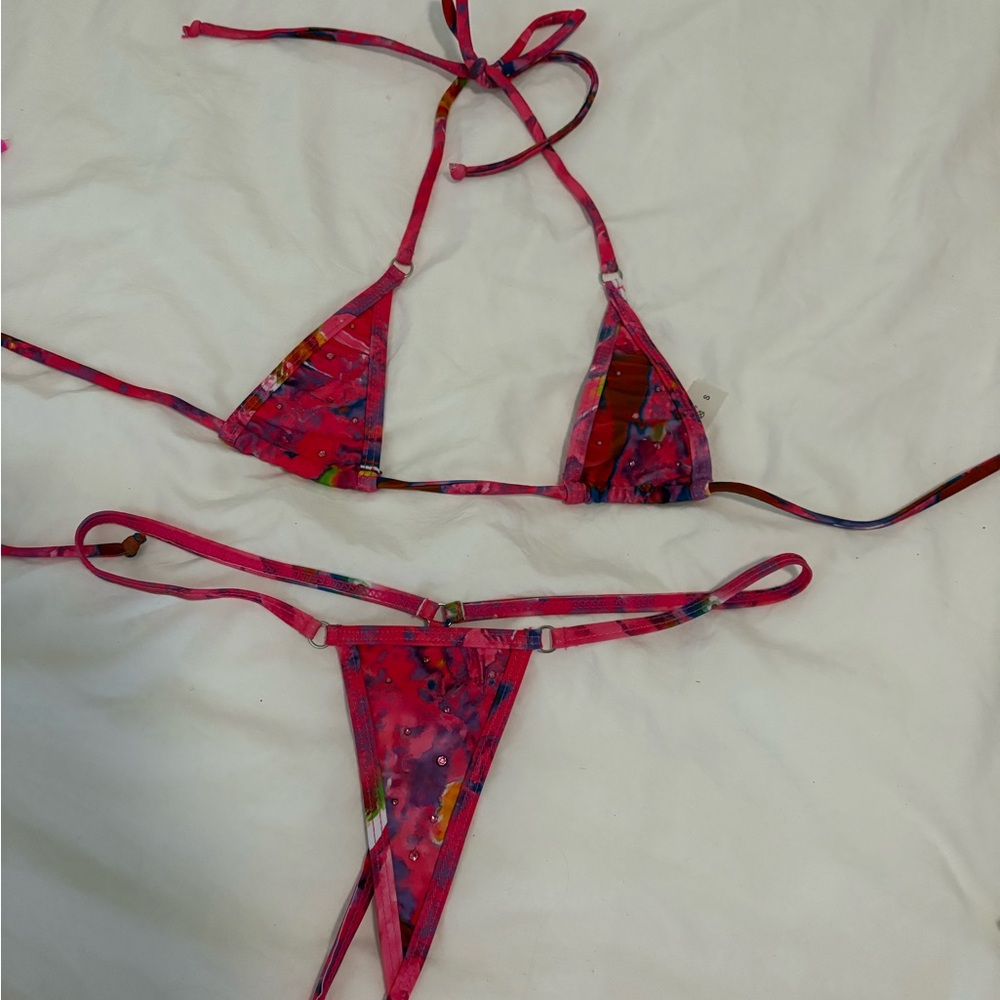 Vibrant Pink Bikini Set